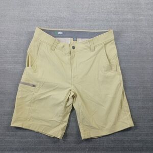 Stio Tan Cargo Shorts for Outdoor Adventures